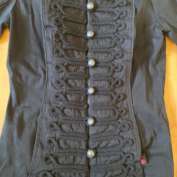 Tripp NYC Black Parade Military Jacket - Picture 2 of 2